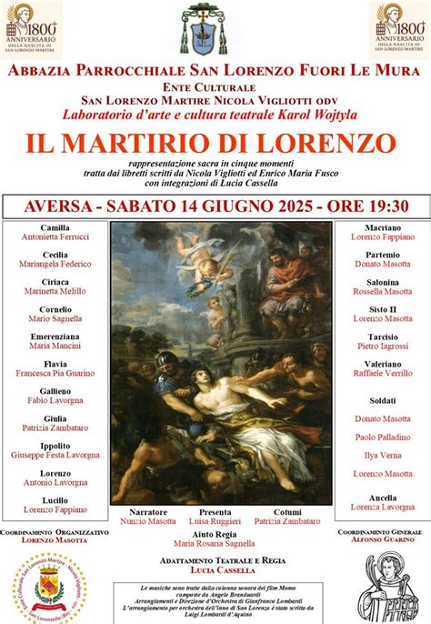 Rappresentazione artistica del martirio di San Venanzio con i leoni