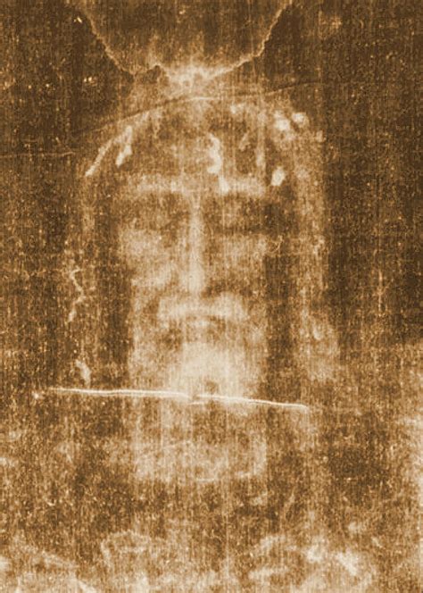 Image of the face from the Shroud of Turin