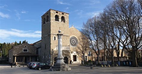 Dettaglio dei mosaici absidali della Cattedrale di San Giusto