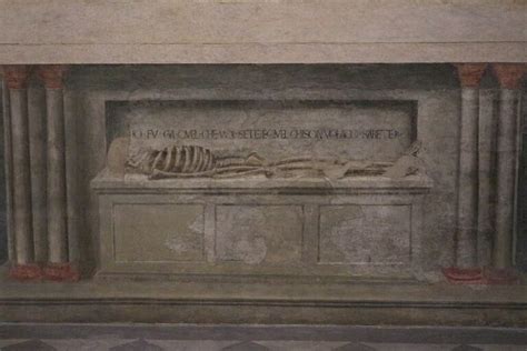 Dettaglio della parte inferiore dell'affresco