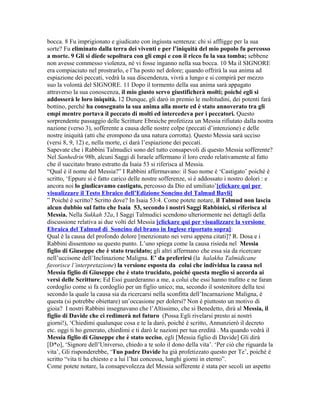 schema che illustra la relazione tra il Servo di Isaia e il popolo sofferente