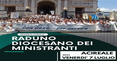 Foto di un raduno diocesano di ministranti