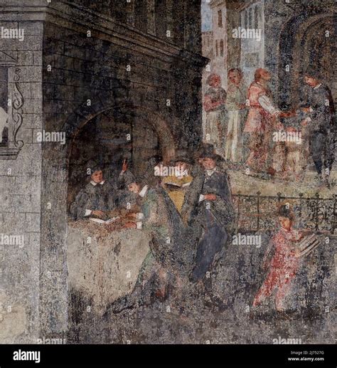 Affresco rinascimentale dall'ex convento di San Giacomo