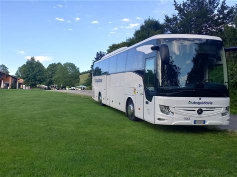 pellegrini in viaggio con pullman