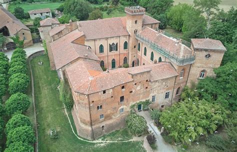 Mappa storica o disegno d'epoca del castello di Sannazzaro e dei possedimenti in Lomellina