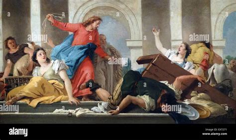 Gesù che scaccia i mercanti dal Tempio di Gerusalemme