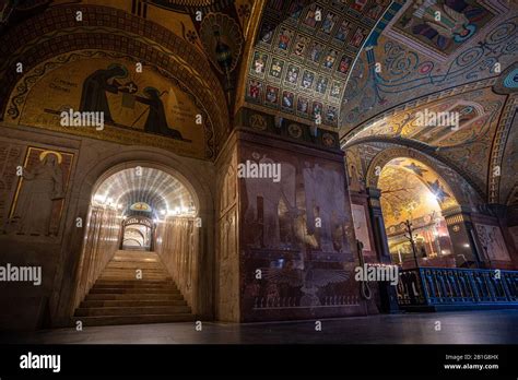 Foto della cripta dell'Abbazia di Montecassino