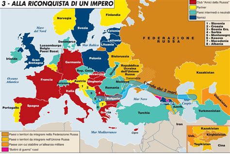 Mappa dell'Europa nel XIII secolo, con enfasi sulle aree di influenza pontificia