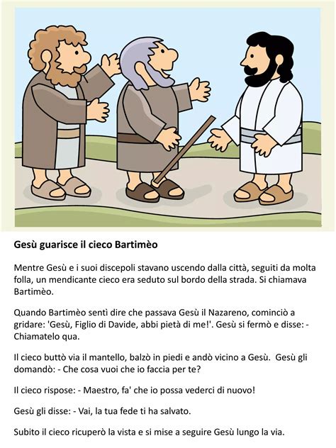 illustrazione di Bartimeo che grida a Gesù tra la folla