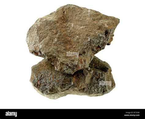 Foto della pietra Magnetite o Dolomite con inclusioni di Magnetite
