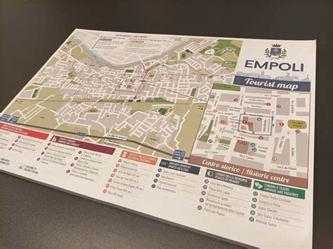 Mappa della città di Empoli con la posizione di eventuali moschee o centri islamici principali