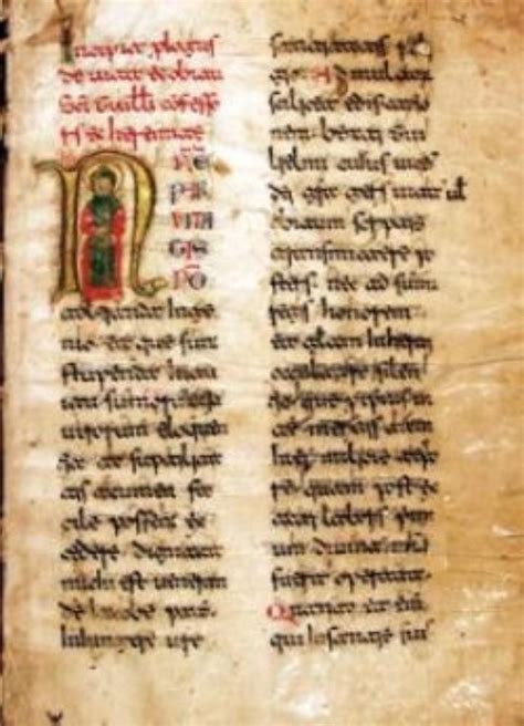 Illustrazione di un manoscritto medievale del Salve Regina o di Ermanno di Reichenau