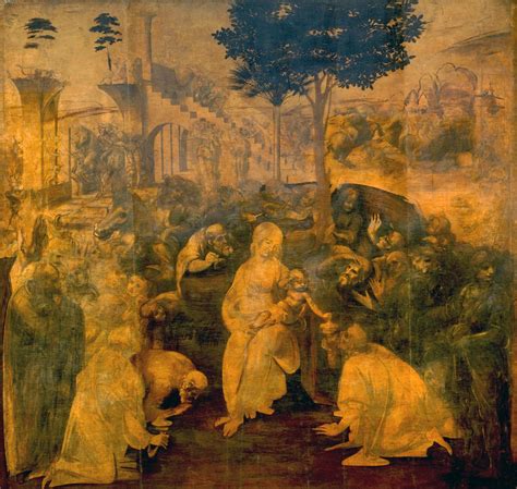 L'Adorazione dei Magi (dipinto incompiuto) di Leonardo da Vinci
