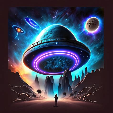 Skeptical vs UFO artwork representation