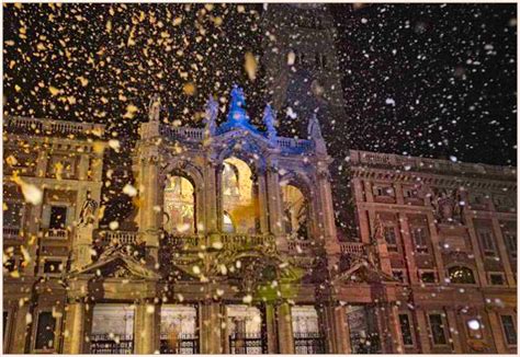 illustrazione del miracolo della Madonna della Neve a Roma