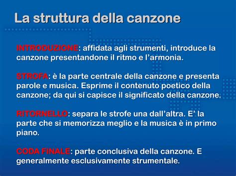 Schema della struttura musicale di un inno (strofa, ritornello)