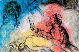 illustrazione simbolica che rappresenta il legame tra il sacrificio di Cristo, l'altare e la partecipazione dell'assemblea
