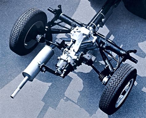 Schema tecnico del sistema Transaxle della Porsche 924
