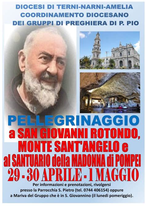 Folla di fedeli in pellegrinaggio a San Giovanni Rotondo