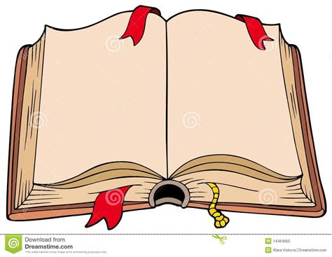 Illustrazione di un libro aperto con elementi medici o ospedalieri sullo sfondo