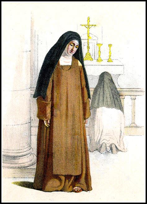 Ritratto di Beata Charlotte della Resurrezione, suora carmelitana