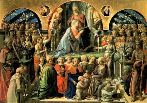 dipinto di Filippo Lippi, Incoronazione della Vergine