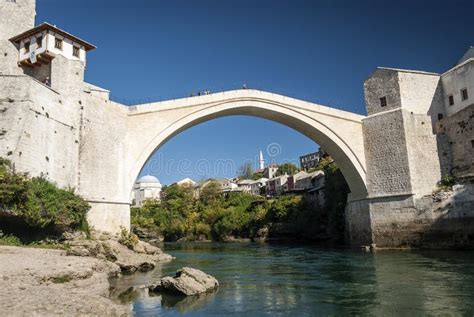 Fotografia del famoso ponte di Mostar