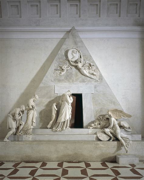 Dettagli del Monumento funebre a Maria Cristina d'Austria di Antonio Canova, Vienna