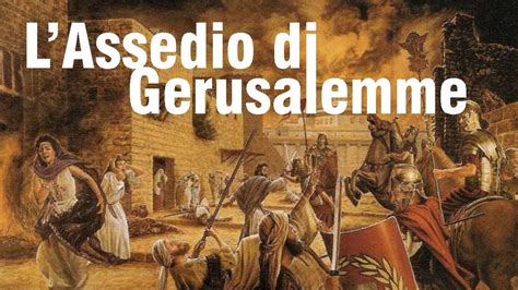 Raffigurazione artistica dell'assedio di Gerusalemme