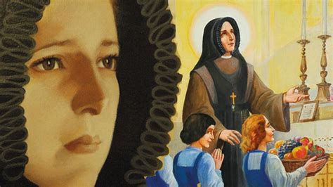 Ritratto storico di Santa Paola Elisabetta Cerioli, fondatrice della Congregazione