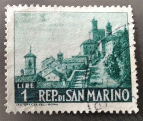Francobollo di San Marino dedicato a