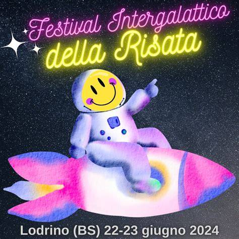 Locandina stilizzata del Festival Intergalattico della Risata