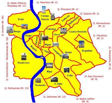 Mappa del quartiere San Basilio a Roma, evidenziando aree residenziali e punti di interesse