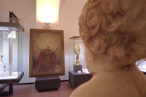 Dettaglio di un dipinto del Museo Diocesano