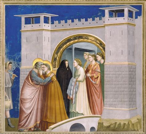 Raffigurazione del Protovangelo di Giacomo con l'annunciazione a Gioacchino e Anna.