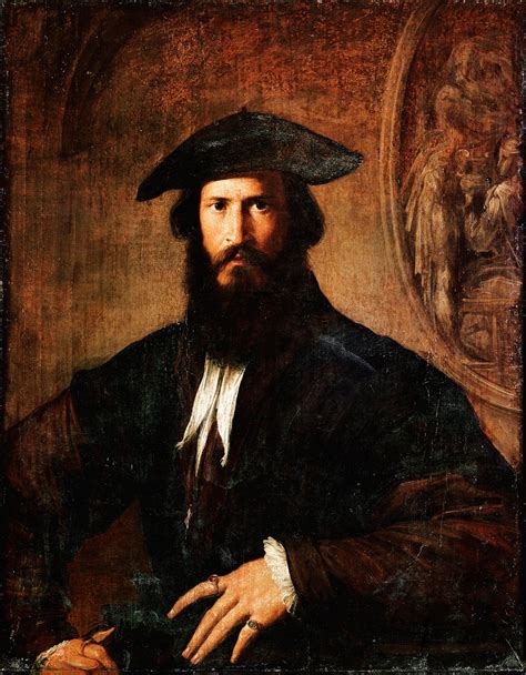 Ritratto di Francesco Mazzola detto il Parmigianino.