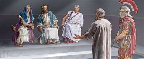 illustrazione di Paolo in catene che predica il Vangelo, mostrando dedizione al di là dell'apparenza