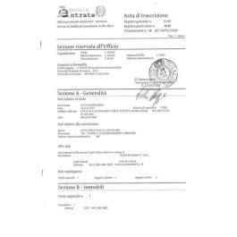 Documento storico della sentenza contro Spirito Novena