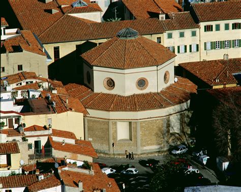 Foto attuale della Rotonda Brunelleschi, adattata come Casa del Mutilato