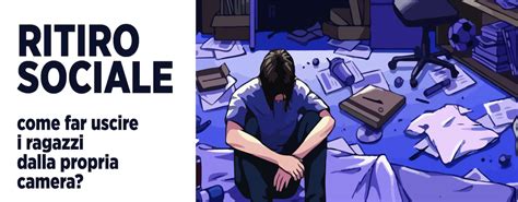 Immagine che illustra il ritiro sociale di un hikikomori