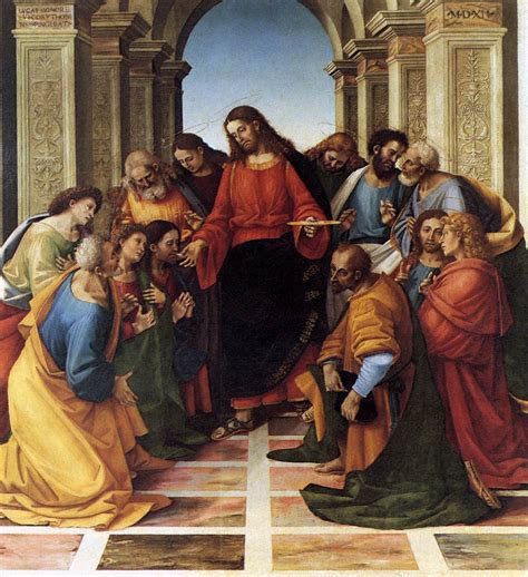 Affresco della Comunione degli Apostoli nella Chiesa di Santa Sofia a Ohrid