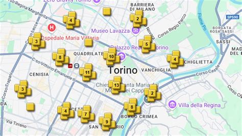 Mappa dell'Emilia-Romagna con i principali luoghi di collocazione delle pietre d'inciampo