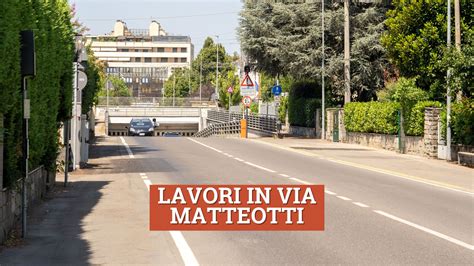 Vista del complesso da Via Matteotti.