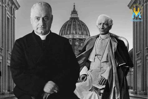 Foto di Leone XIII e Mariano Rampolla del Tindaro