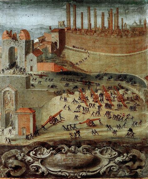 Mappa storica della battaglia di Porta Camollia o simbolo della Contrada della Torre