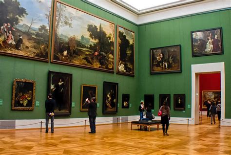 Interno dell'Alte Pinakothek di Monaco di Baviera