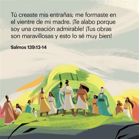 Illustrazione del Salmo 139, l'uomo come creato meravigliosamente da Dio