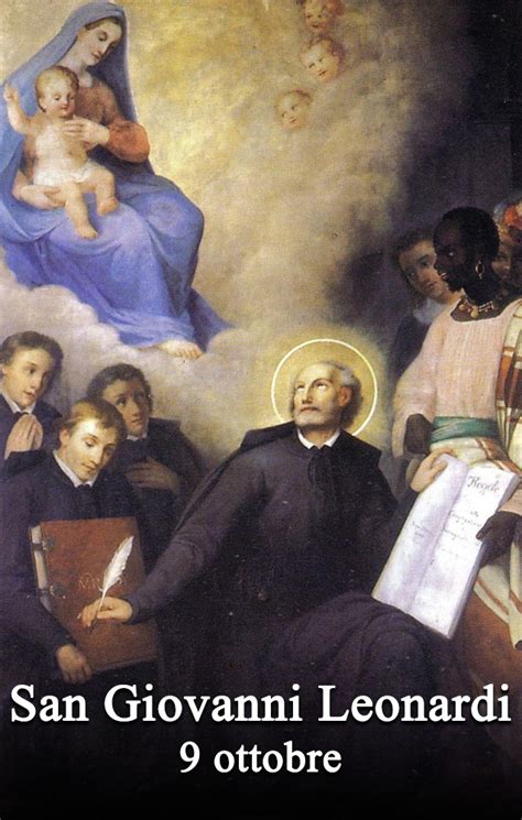 Ritratto di San Giovanni Leonardi, fondatore dei Chierici Regolari della Madre di Dio