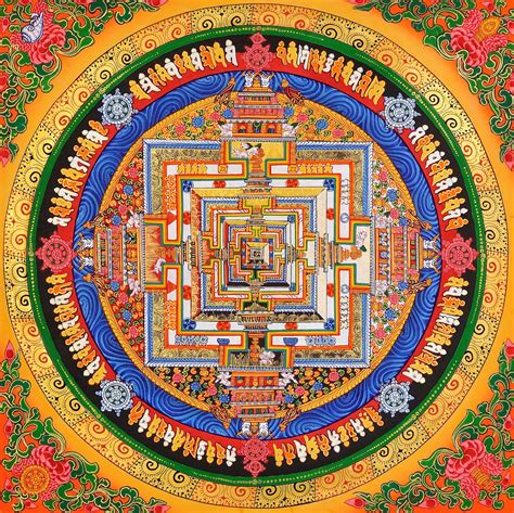 Mandala buddista per la meditazione