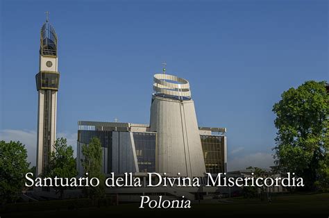 Vista panoramica del complesso del Santuario della Divina Misericordia a Cracovia-Łagiewniki.